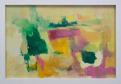 Michael Schofield original abstract on canvas