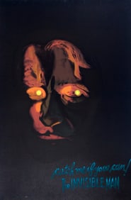 The Invisible Man Original Lithograph circa 1970