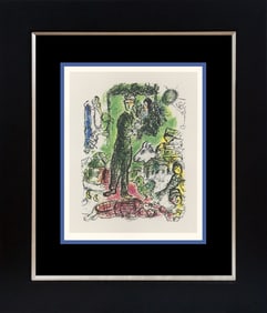 Marc Chagall Lithograph from 1965