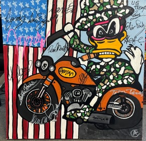 Original on canvas by Art Chorny