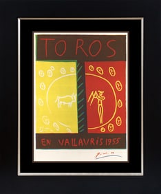 Pablo Picasso Color Plate Lithograph after Picasso