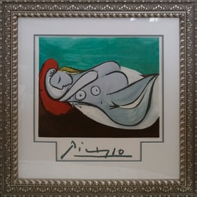 Pablo Picasso Lithograph Marina Picasso Limited Edition