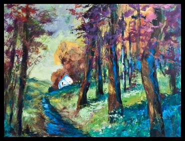 Michael Schofield Original on board 30 x 40 image  landscape