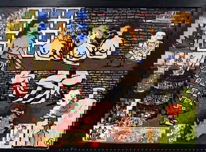 Original on canvas by Art Chorny: Original on canvas by Art Chorny Hand signed by the artist. One of a kind original. Includes certificate of authenticity Custom Framed. Approx 30x40 inches