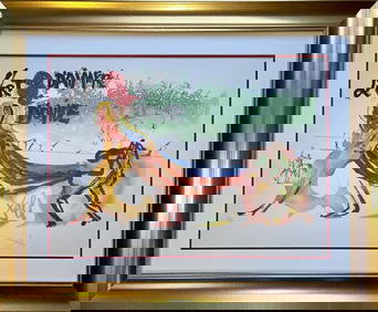 Salvador Dali Limited Edition Romains, s'il est Quequ'un Parmi Vous a qui l'Amor soir Inconnu, Qu'il (1 of 1)