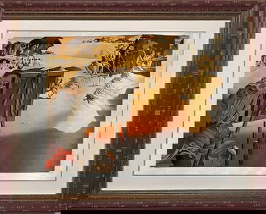 Salvador Dali Limited Edition Lithograph Impressions of Africa: Impressions of Africa Limited Edition Lithograph Salvador Dali plate signed and numbered by Dali. Custom framed. Includes certificate. Approx size is 30x25 inches.