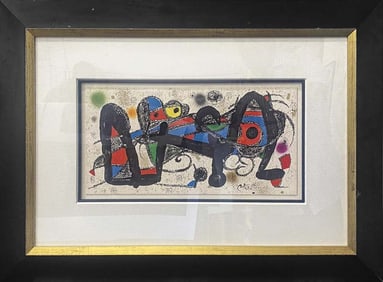 Joan Miro Lithograph from 1969
