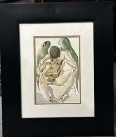 Salvador Dali Wood block Divine Comedy 1964