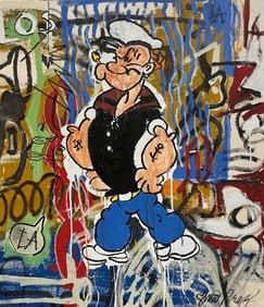 Original on board by Gino Perez Popeye.