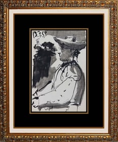 Pablo Picasso Toros y Toreros Bullfighter lithograph by Mourlot Press Paris
