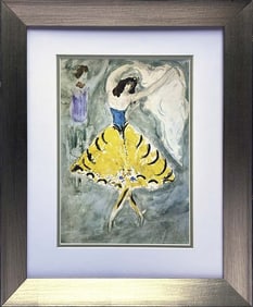 Marc Chagall Lithograph from 1970