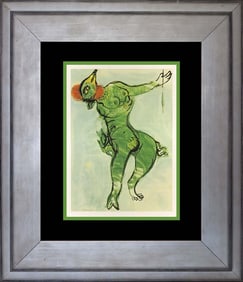 Marc Chagall Color Plate Lithograph after Chagall over 50 years ago