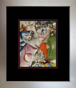 Marc Chagall Color Plate 1957 Lithograph