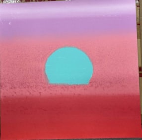 Serigraph by Andy Warhol Sunset 1972
