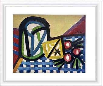 Pablo Picasso Color plate lithograph 1968