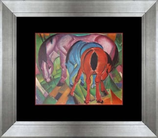 Franz Marc original Color Plate lithograph after Marc over 55 years ago