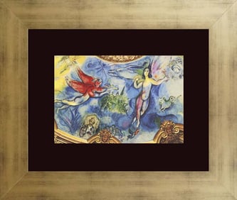 Marc Chagall Lithograph Hand signed