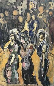 Louis Valtat Oil on board