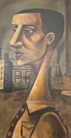 Enrique Grau Araujo Original oil on canvas