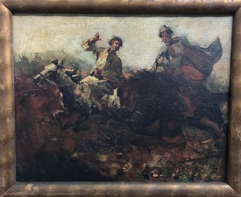 Rou baud Franz Alexievich oil