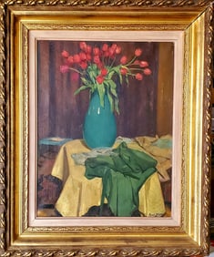 Aime Stevens 1879-1951. Oil on canvas