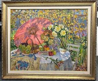 Oil on canvas by Kokin MA