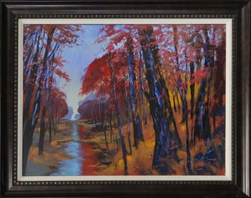Original on canvas by Michael Schofield Landscape