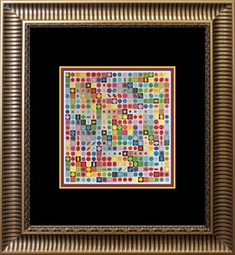 Victor Vasarely Color Plate Lithograph from 1967