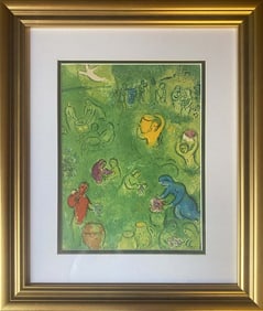 Marc Chagall Hand signed Lithograph from 1977