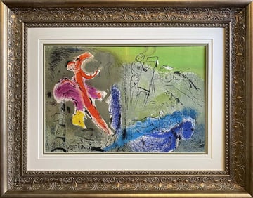Marc Chagall Lithograph from 1936