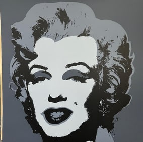 Marilyn Monroe  Andy Warhol Lithograph Limited Edition Sunday B. Morning