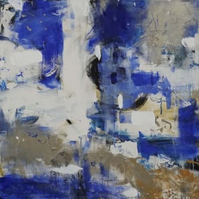 Original Abstract on Canvas Jorn Fox