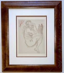 Salvador Dali Wood block Divine Comedy 1964