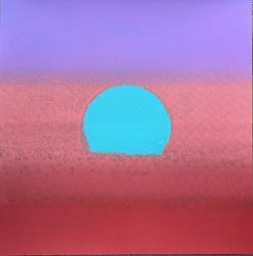 Serigraph by Andy Warhol Sunset