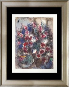 Marc Chagall Limited Edition Lithograph 1989 from Italy