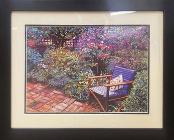 Lithograph Hand signed limited edition David Lloyd Glover