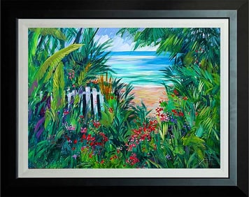 Michael Schofield Original Oil Paradise Found landscape