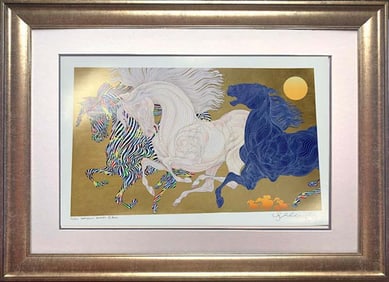 Guillaume Azoulay Limited Edition Lithograph  Hand signed and numbered