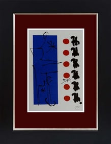 Joan Miro color plate Lithograph