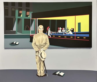 Serigraph by Kostabi