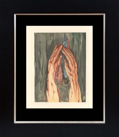 Salvador Dali  Divine Comedy Wood Block from 1964