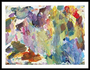 Contemplation Abstract Original Mixed Media on canvas David Lloyd Glover.