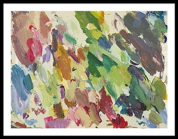 Astral Glade Abstract Original Mixed Media on canvas David Lloyd Glover