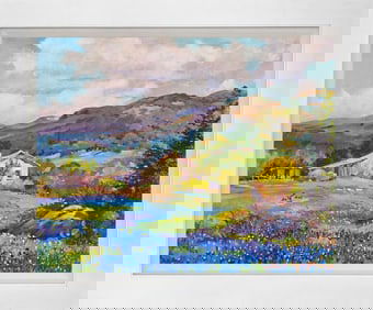 Old Texas Ranch by David Glover.