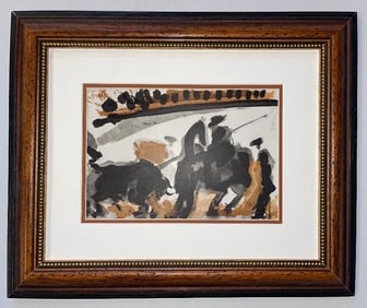 Pablo PIcasso Original Lithograph from 1961.