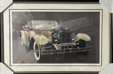 Bob Rector Vintage lithograph.