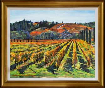 Original mixed media on canvas  by David Lloyd Glover