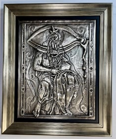 Salvador Dali Bas Relief Sculpture Moses and Monotheism.