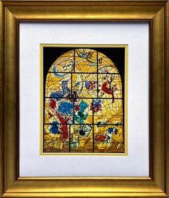 Marc Chagall Color Plate Lithograph from 1968