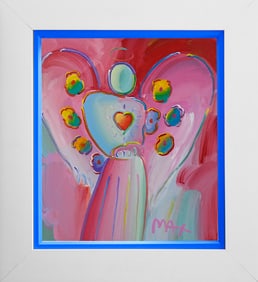 Peter Max original on canvas